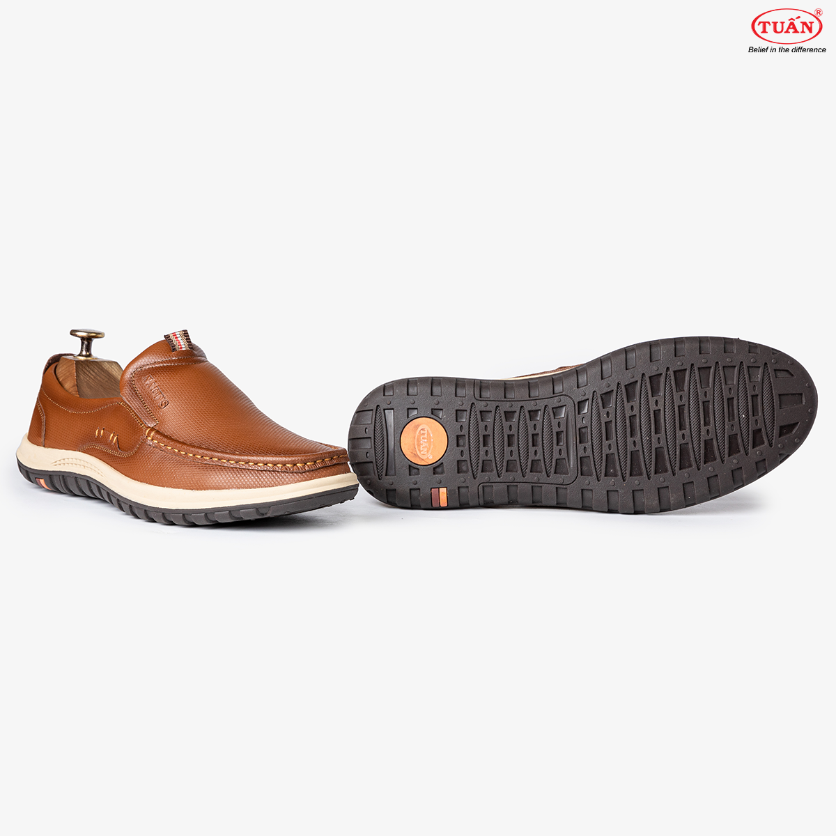 GIÀY TÂY NAM DA BÒ GXHU-E99A - Ảnh 2