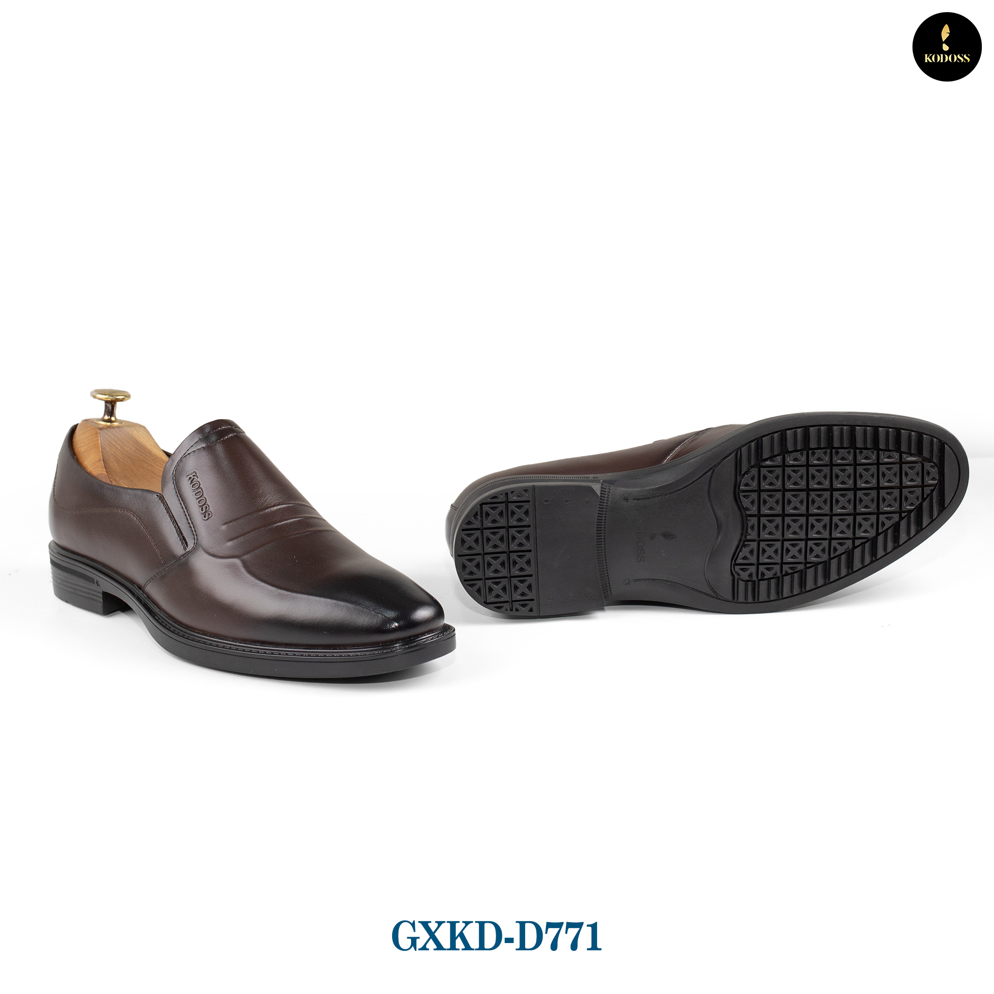 GIÀY TÂY NAM DA BÒ GXKD-D771 - Ảnh 5