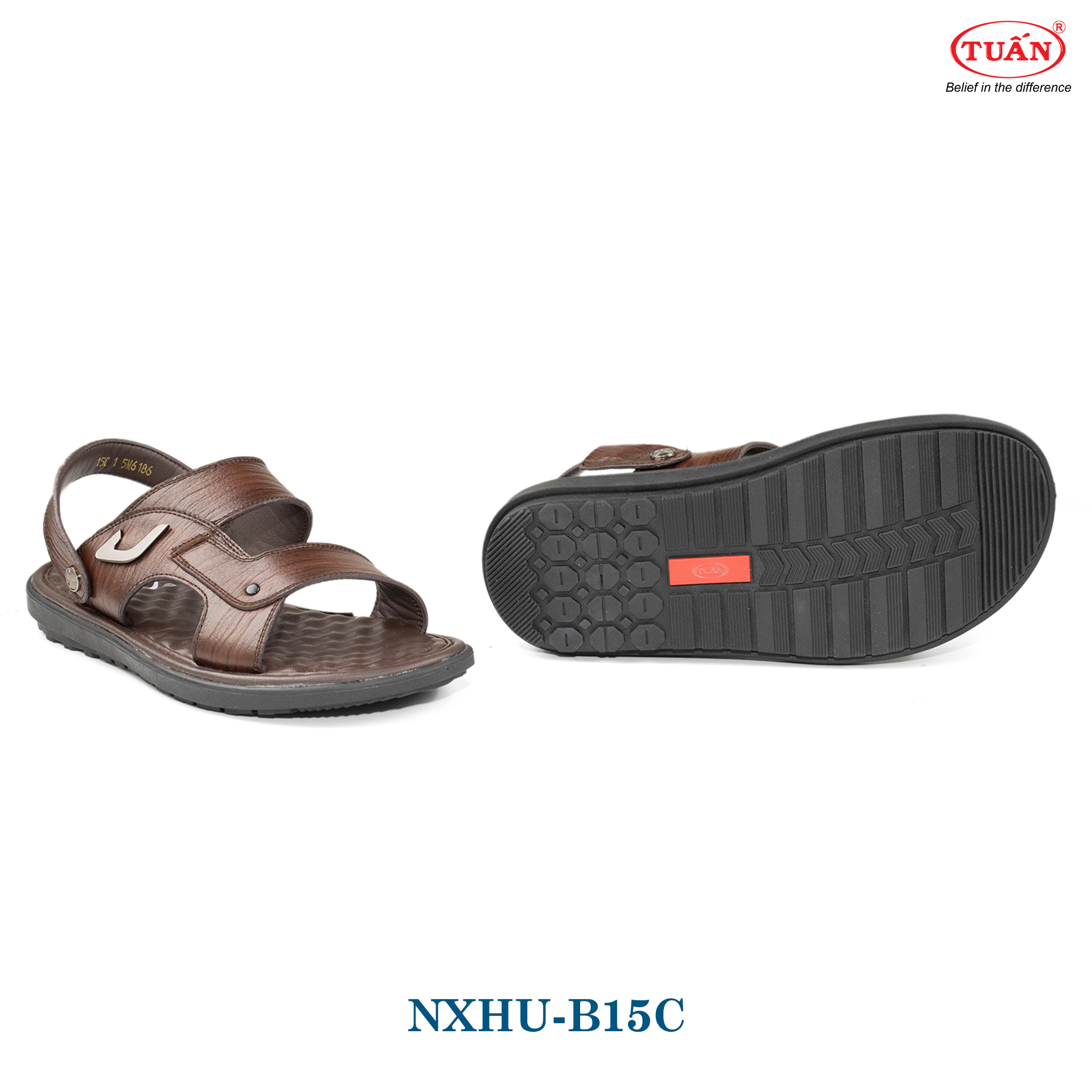 GIÀY SANDAL NAM NXHU-B15C - Ảnh 2