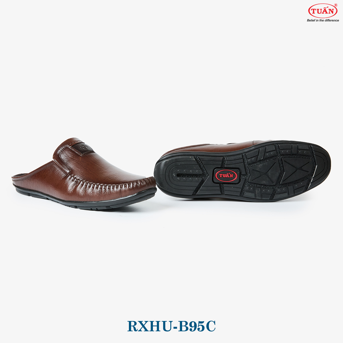 GIÀY SỤC NAM DA BÒ RXHU-B95C - Ảnh 5